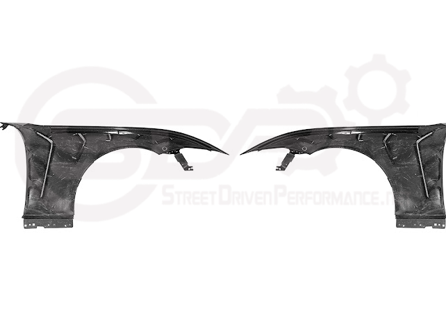 2024-UP FORD MUSTANG S650 | GTD STYLE CARBON FIBER FRONT SIDE VENTED FENDERS